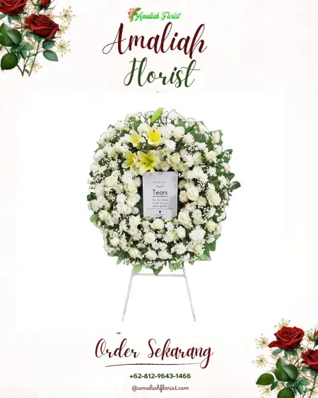 Krans Bunga Duka Wonokampir